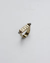 NEVER ALONE RING 18K GOLD