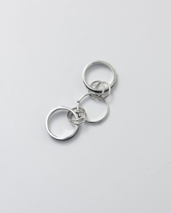 BLACK 3LINK RING