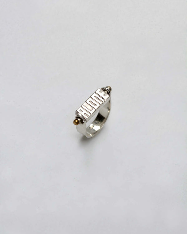 NEVER ALONE RING