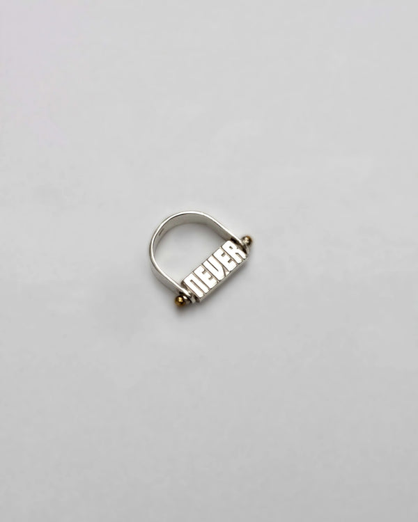 NEVER ALONE RING